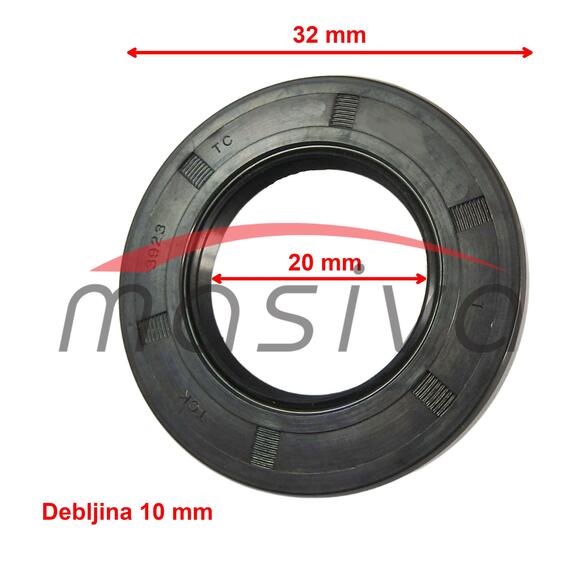 ULJNA BRTVA  -  20 X 32 X 10-1