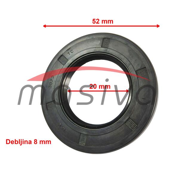 ULJNA BRTVA  -  20 X 52 X 8-1