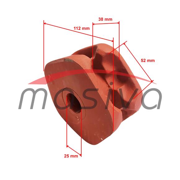 LANČANIK PRIKOLICE MENGELE 10X31 FI 25-1