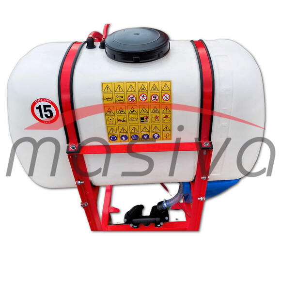 PRSKALICA 200 l, GRANE 6 m, PUMPA UDOR ZETA 85 l/min, 2 REZER. - AGRON-9