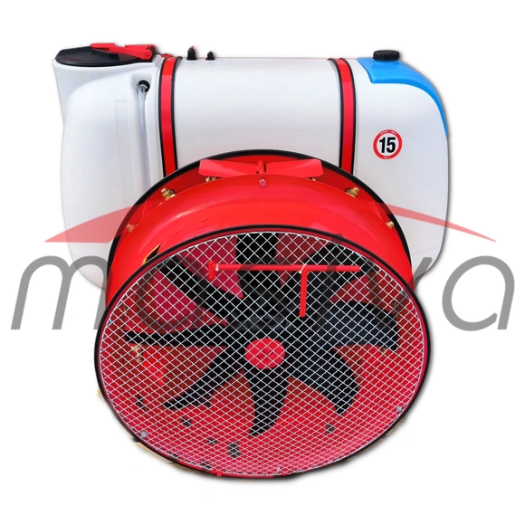 ATOMIZER 300 l, 2 REZER., GRANE 8 m+OBRUČ 600 mm, PUMPA UDOR DELTA 75 l/min-0
