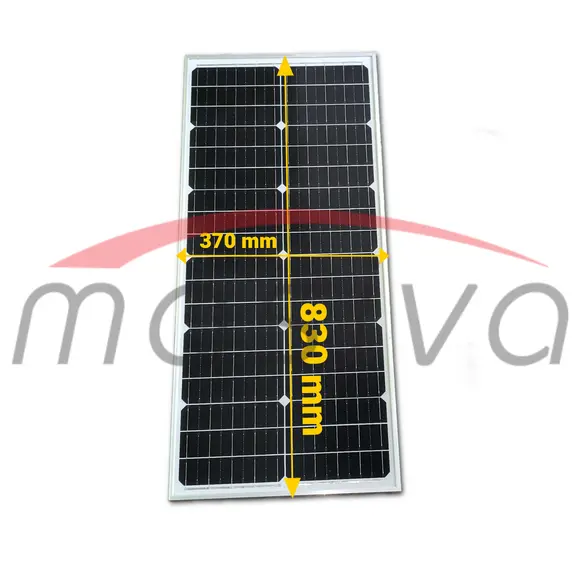 PLOČA SOLARNA ZA NAPAJANJE PASTIRA 50W ( PLOČA, KABAL, REGULATOR )-1