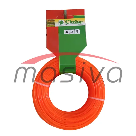 FLAKS NIT ZA TRIMER 2,4 mm 25 m OKRUGLI CLOVER-0