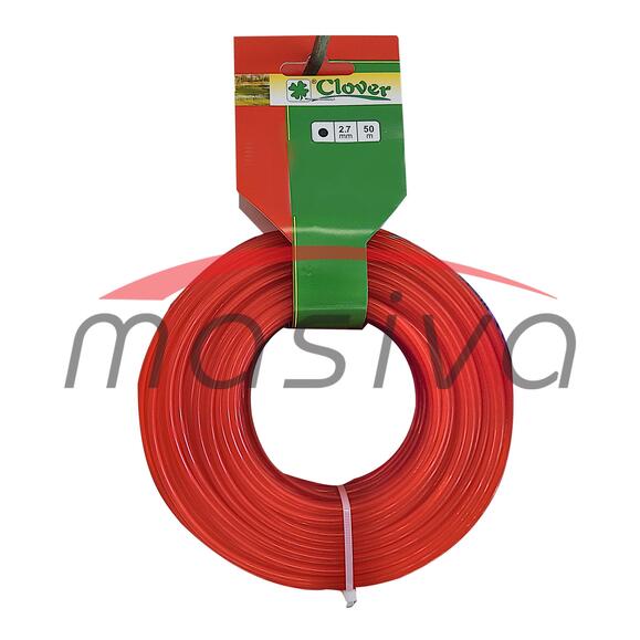 FLAKS NIT ZA TRIMER 2,7 mm, 50 m, OKRUGLI CLOVER-0