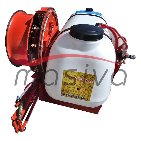 ATOMIZER 200 l, 2 REZER., GRANE 6 m+OBRUČ 600 mm, PUMPA UDOR DELTA 75 l/min-2