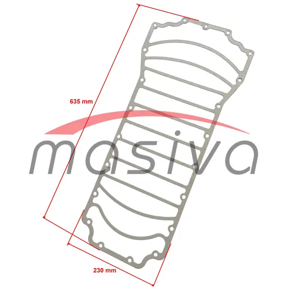 BRTVA POKLOPCA HLADNJAKA ULJA ISPOD KARTERA ZETOR UR II-1