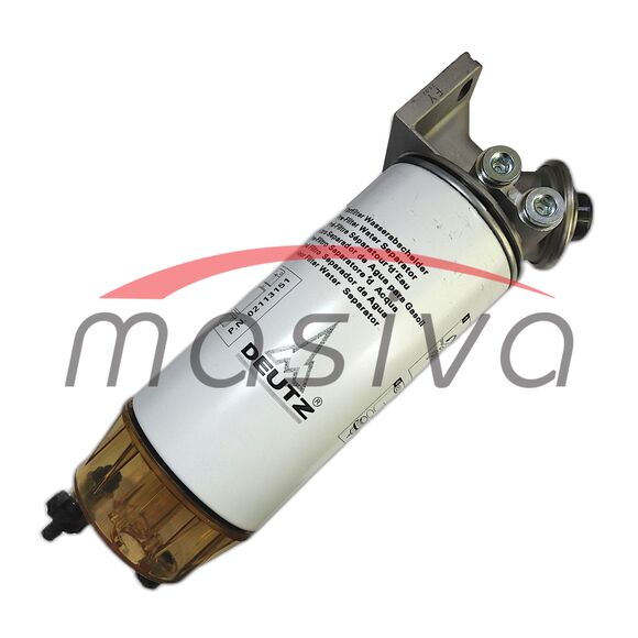 NOSAČ FILTERA GORIVA S RUČNOM PUMPOM I TALOŽNOM ČAŠICOM KOMPLETNI  M-16x1,5 MASI-0