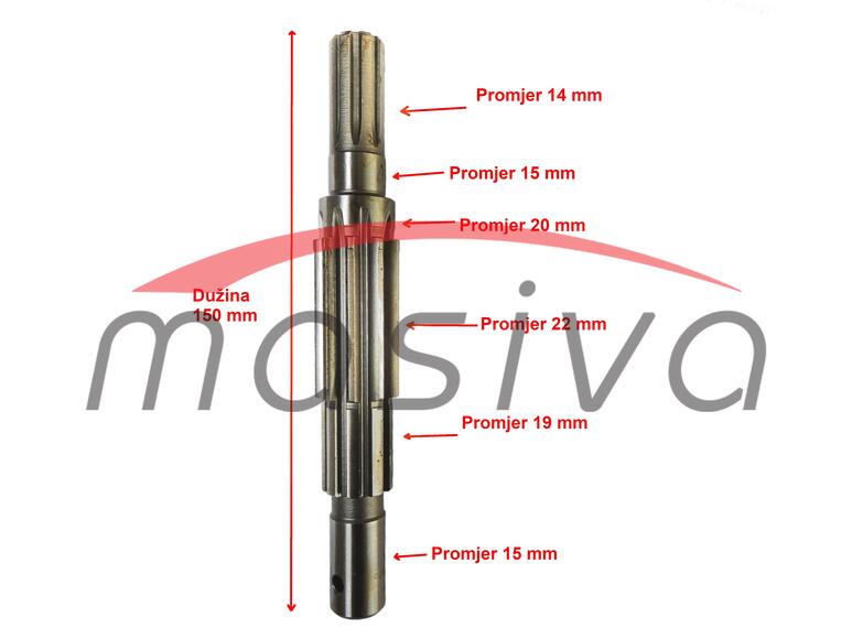 VRATILO KONUSNE LAMELA LABIN PROGRES MONDIJAL  200667    MASIVA-1