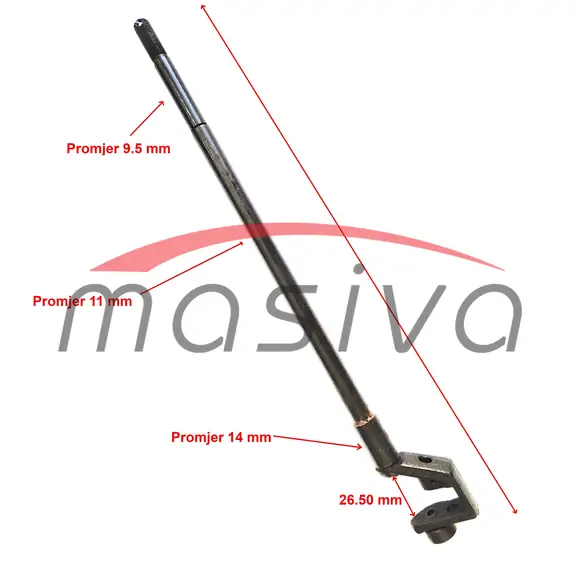 POLUGA UPRAVLJAČKA MEHAMIZMA ZA PODIZANJE HIDRAULIKE  URSUS C-355,360-0