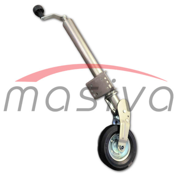 KOTAČ POMOĆNI 210x60 ZA PRIKOLICU SA FIKSNIM NOSAČEM 60x4  MAX-350Kg HOD 280mm-2