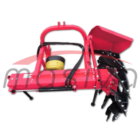 KANALOKOPAČ SA HIDRAULIČNIM POSMAKOM ROTOR 100cm TEŽINA 330kg RADNA DUBINA 45cm-3