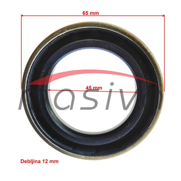 ULJNA BRTVA  -  45 X 65 X 12 P.V. ZETOR CARRARO-2