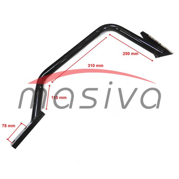 NOSAČ PREDNJEG BLATOBRANA LIJEVI ZETOR 6245 7245 7745-1