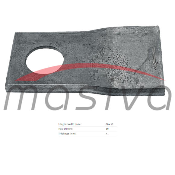 NOŽ ROTO KOSE LIJEVI KRONE FI 19 96 X 50 X 4-0