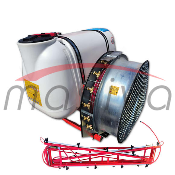 ATOMIZER 300 l, 2 REZER., GRANE 8 m+OBRUČ 600 mm, PUMPA UDOR DELTA 75 l/min POC.-0