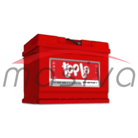 AKUMULATOR 12V 60 Ah D+ 600 A TOPLA-0 AKUMULATOR 12V 60 Ah D+ 600 A TOPLA-0