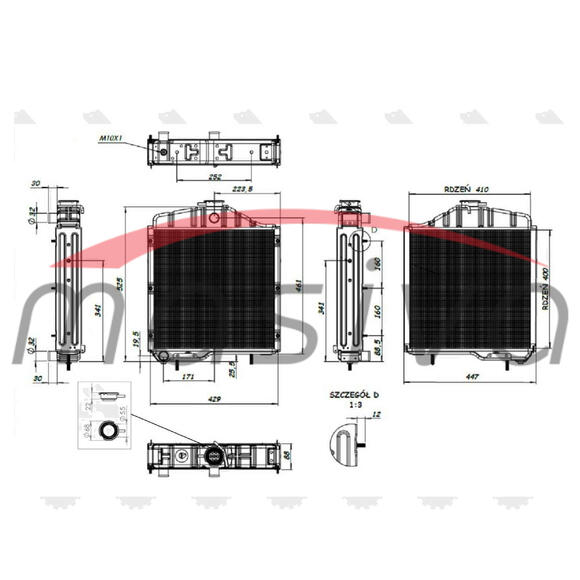 HLADNJAK URSUS C355-360 ORGINAL-0
