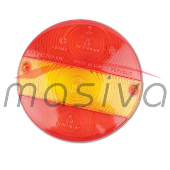 STAKLO ŠTOP LAMPE ZETOR OKRUGLA FI 140 ZETOR-1