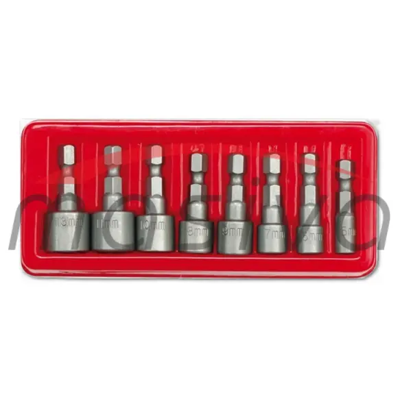 SET BIT NASADNIH KLJUČEVA 5-13MM 1/4" - 8/1-0