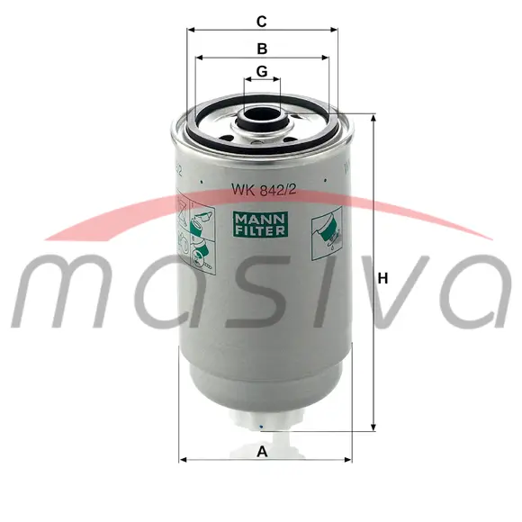 FILTER GORIVA DEUTZ FAHR-1