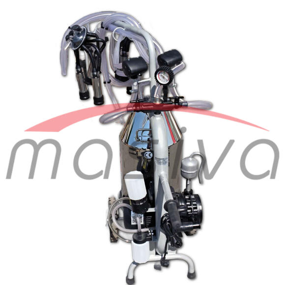 MUZILICA ZA KRAVE 2 JEDINICE, 1 KANTA 40l - ULJNA PUMPA, CRNE S.G., C40, MAS-5