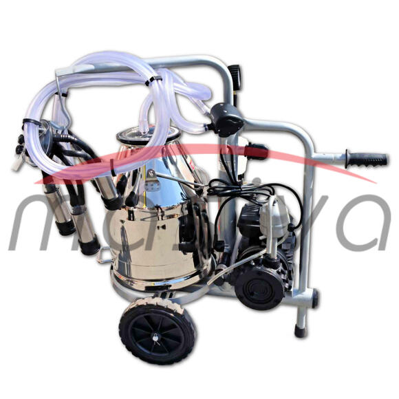 MUZILICA ZA KRAVE 1 JEDINCE, 1 KANTA 30l - ULJNA PUMPA, CRNE SISNE GUME, MASIVA-0