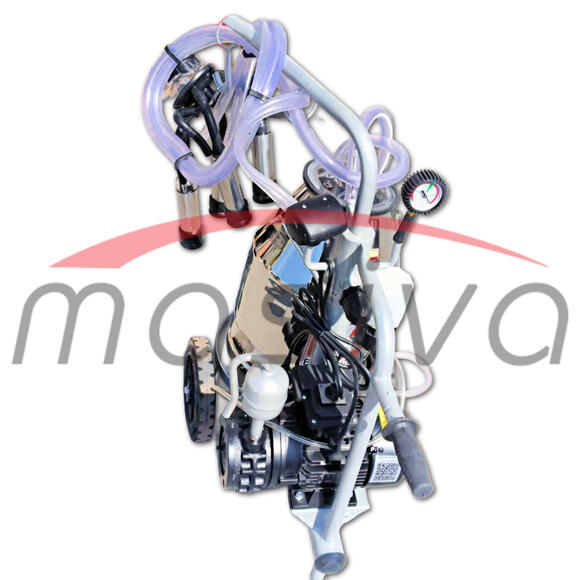 MUZILICA ZA KRAVE 1 JEDINCE, 1 KANTA 30l - ULJNA PUMPA, CRNE SISNE GUME, MASIVA-5