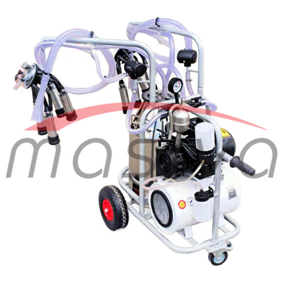 MUZILICA ZA KRAVE 2 JEDINICE, 1 KANTA 40l - ULJNA PUMPA, CRNE SISNE G., MASIVA-2