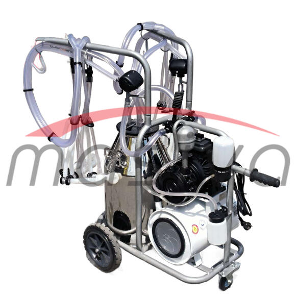 MUZILICA ZA OVCE 4 JEDINICE, 1 KANTA 40l - ULJNA PUMPA, VAKUM TANK, MASIVA-3