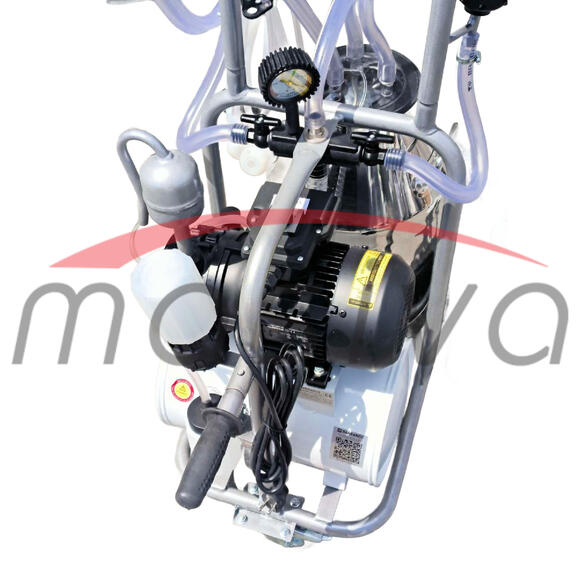 MUZILICA ZA OVCE 4 JEDINICE, 1 KANTA 40l - ULJNA PUMPA, VAKUM TANK, MASIVA-6