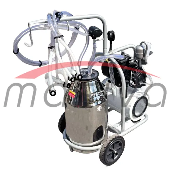 MUZILICA ZA KOZE 2 JEDINICE, 1 KANTA 40l - ULJNA PUMPA, VAKUM TANK, C40 MASIVA-2