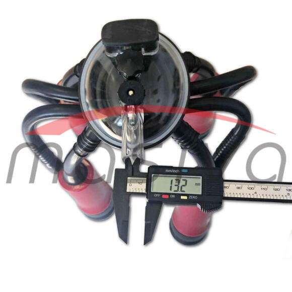 MUZNA JEDINICA ZA KRAVE, SABIRNIK 240 cc, PVC DRŽAČ, CRNE SISNE GUME MASIVA-4