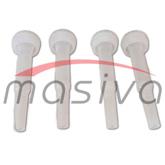 SISNA GUMA SILIKONSKA ZA KOZE 203 mm, FI 19 mm, FI 8 mm-SET, MASIVA-0