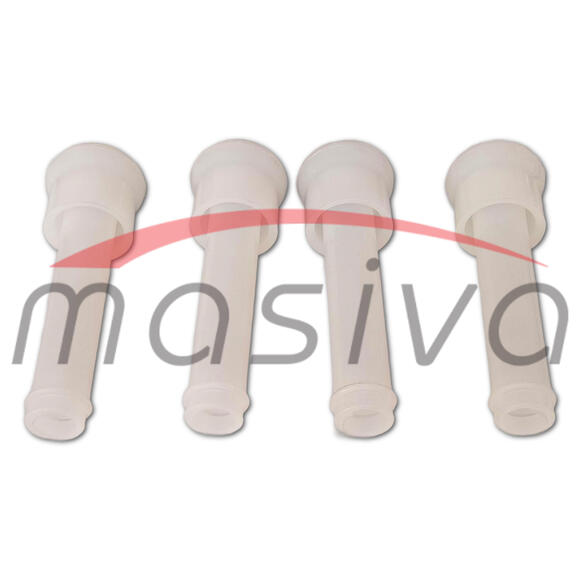 SISNA GUMA KRATKA SILIKONSKA 184 mm FI 27,5 mm, FI 24 mm-SET, MASIVA-1