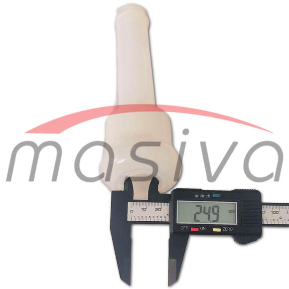 SISNA GUMA KRATKA SILIKONSKA 184 mm FI 27,5 mm, FI 24 mm-SET, MASIVA-4