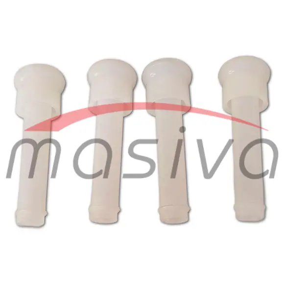 SISNA GUMA KRATKA SILIKONSKA 184 mm FI 27,5 mm, FI 24 mm-SET, MASIVA-0