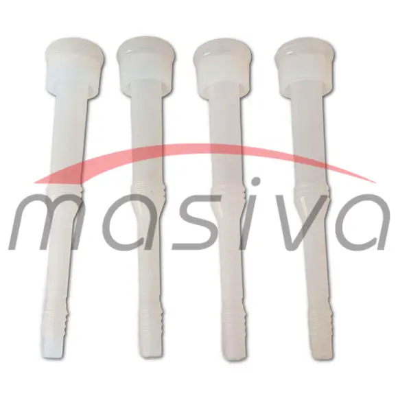 SISNA GUMA DUGAČKA SILIKONSKA 306 mm, FI 25 mm, FI 10,5 mm -SET, MASIVA-0