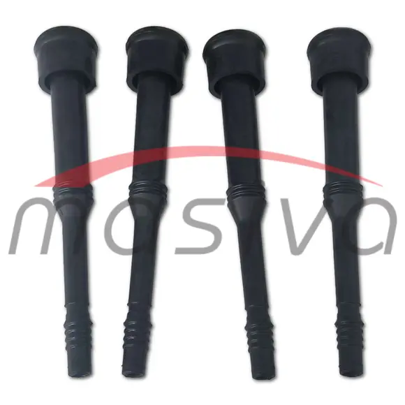 SISNA GUMA DUGAČKA CRNA 306 mm, FI 25 mm, FI 10,5 mm - SET, MASIVA-0