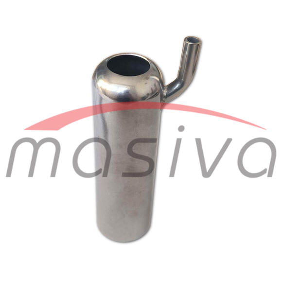 DRŽAČ SISNE GUME, INOX MASIVA - 149 mm, 42,5 mm, FI 26 mm  MASIVA-1