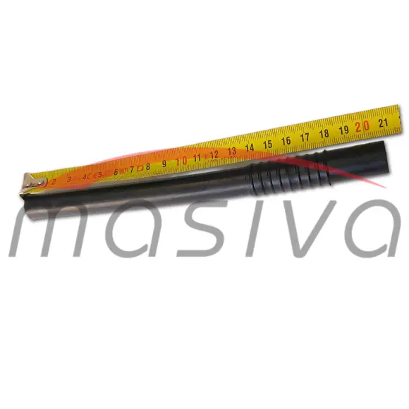 CRIJEVO ZA VAKUM MUZNE JEDINICE CRNO KRATKO FI 8 mm x 21 cm  MASIVA-2