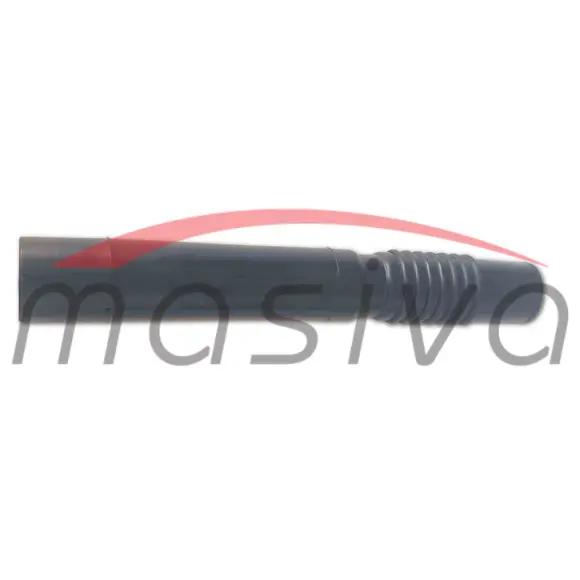CRIJEVO MLIJEČNO KRATKO CRNO ZA KRAVE FI 9,5 mm X 135 mm   MASIVA-0