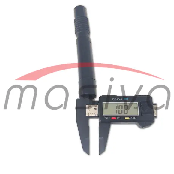 CRIJEVO MLIJEČNO KRATKO CRNO ZA KRAVE FI 9,5 mm X 135 mm   MASIVA-2