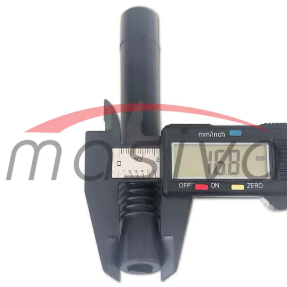 CRIJEVO MLIJEČNO KRATKO CRNO ZA KRAVE FI 9,5 mm X 135 mm   MASIVA-4