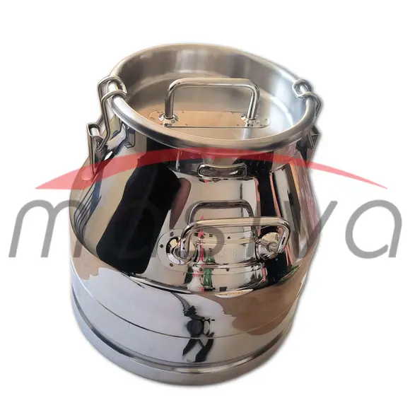 KANTA ZA MLIJEKO S POKLOPCEM - 20 l, INOX  MASIVA-3