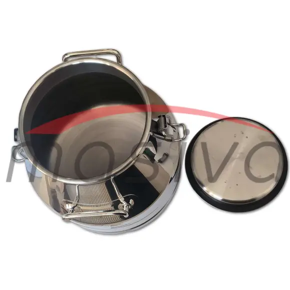 KANTA ZA MLIJEKO S POKLOPCEM - 20 l, INOX  MASIVA-4