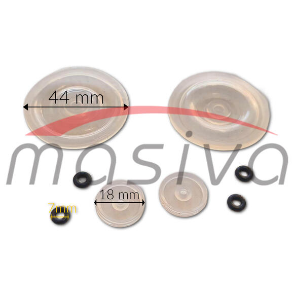 SET ZA REPARACIJU PULSATORA (2 VELIKE MEMBRANE,2 MALE MEMBRANE, 4 GUMICE) MASIVA-1