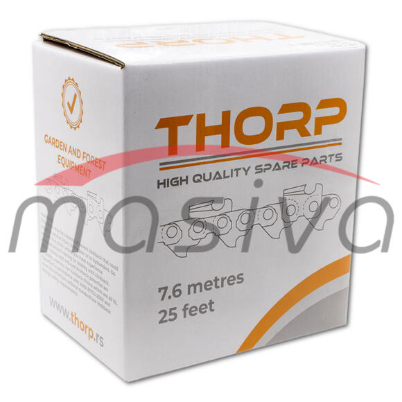 LANAC ZA MOTORNU PILU U ROLI 3/8"-1,6mm (CIJENA JE ZA JEDAN ZUB)   HHORP-0