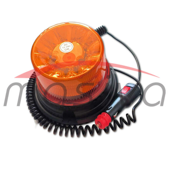 ROTIRKA LED NA MAGNET 20W, 12-24V, KABAL 3,1m, 115x140 PREKIDAČ, 4 MODA RADA-1