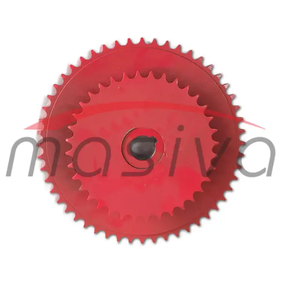 LANČANIK DUPLI POGONA OSOVINA POTISKIVAČA KLJUNA BERAČA SIP EKO3000,3500,Z=52/36-0