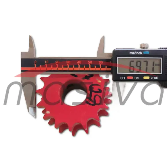 LANČANIK DUPLI POGONA POTISKIVAČA KLIPA NA KOMUŠAČE BERAČA SIP Z=16/16-3